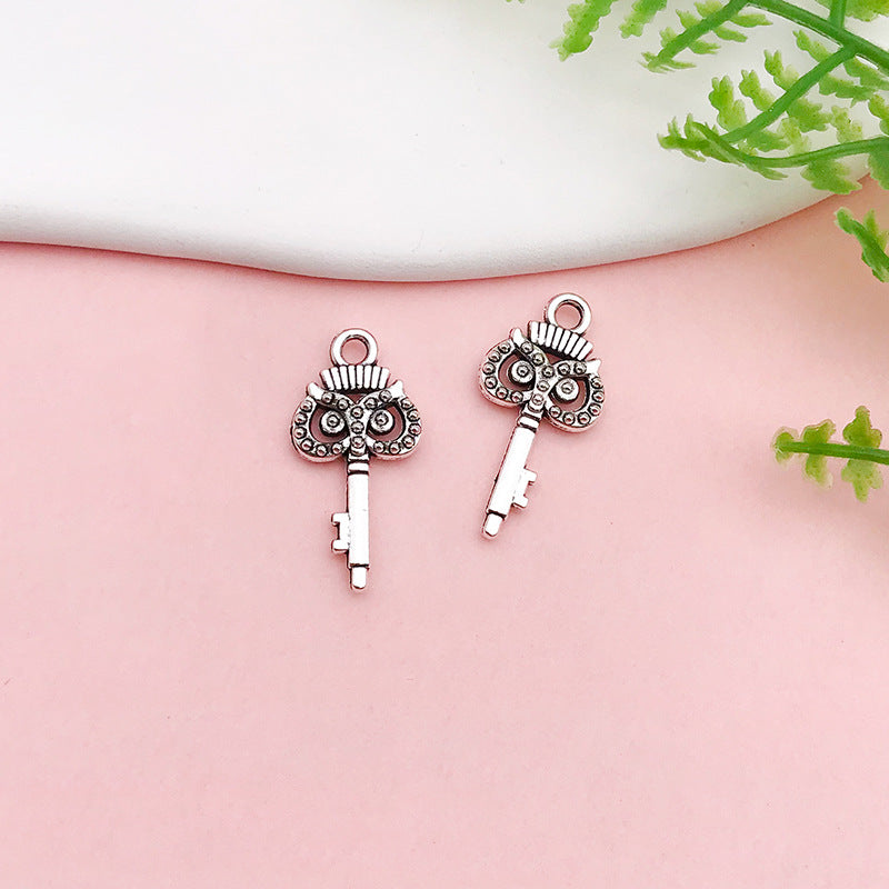 Wholesale Alloy Owl iDIY Handmade Necklace Pendant Accessories